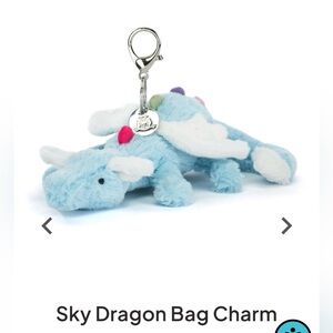Jellycat Sky Dragon Bag Charm